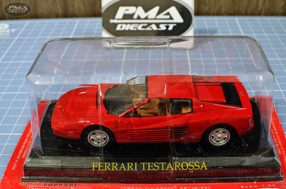  1989  FERRARI TESTAROSSA 1:43